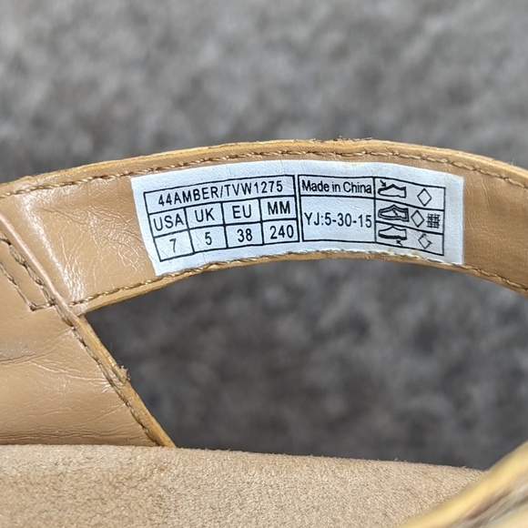 Vionic Amber Adjustable Sandal Cork Women's 7 - Picture 11 of 13